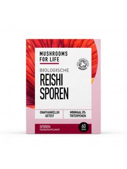 Mushrooms F Life Reishi sporen poeder bio