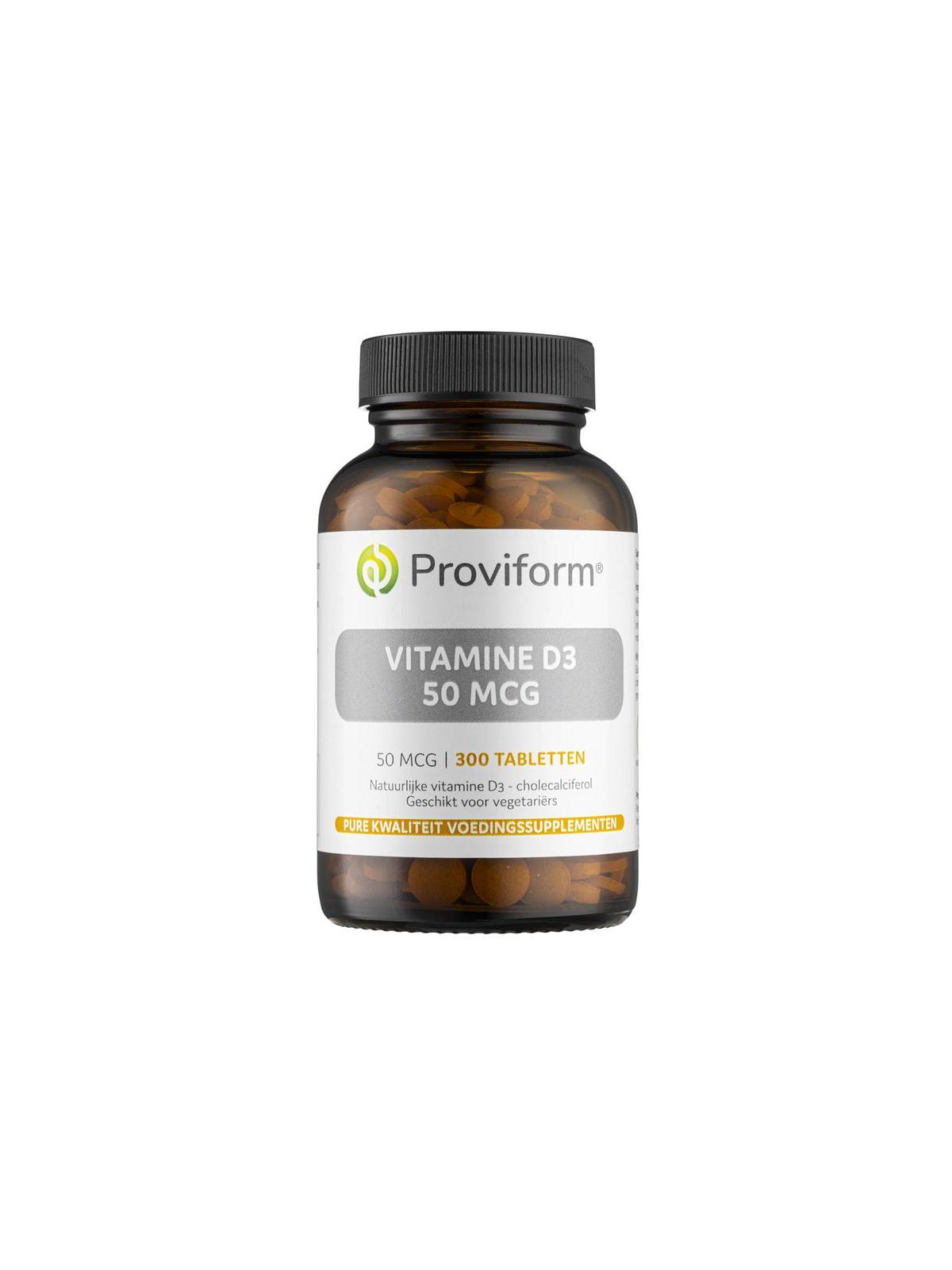 Proviform Vitamine D3 50mcg (2000IE)