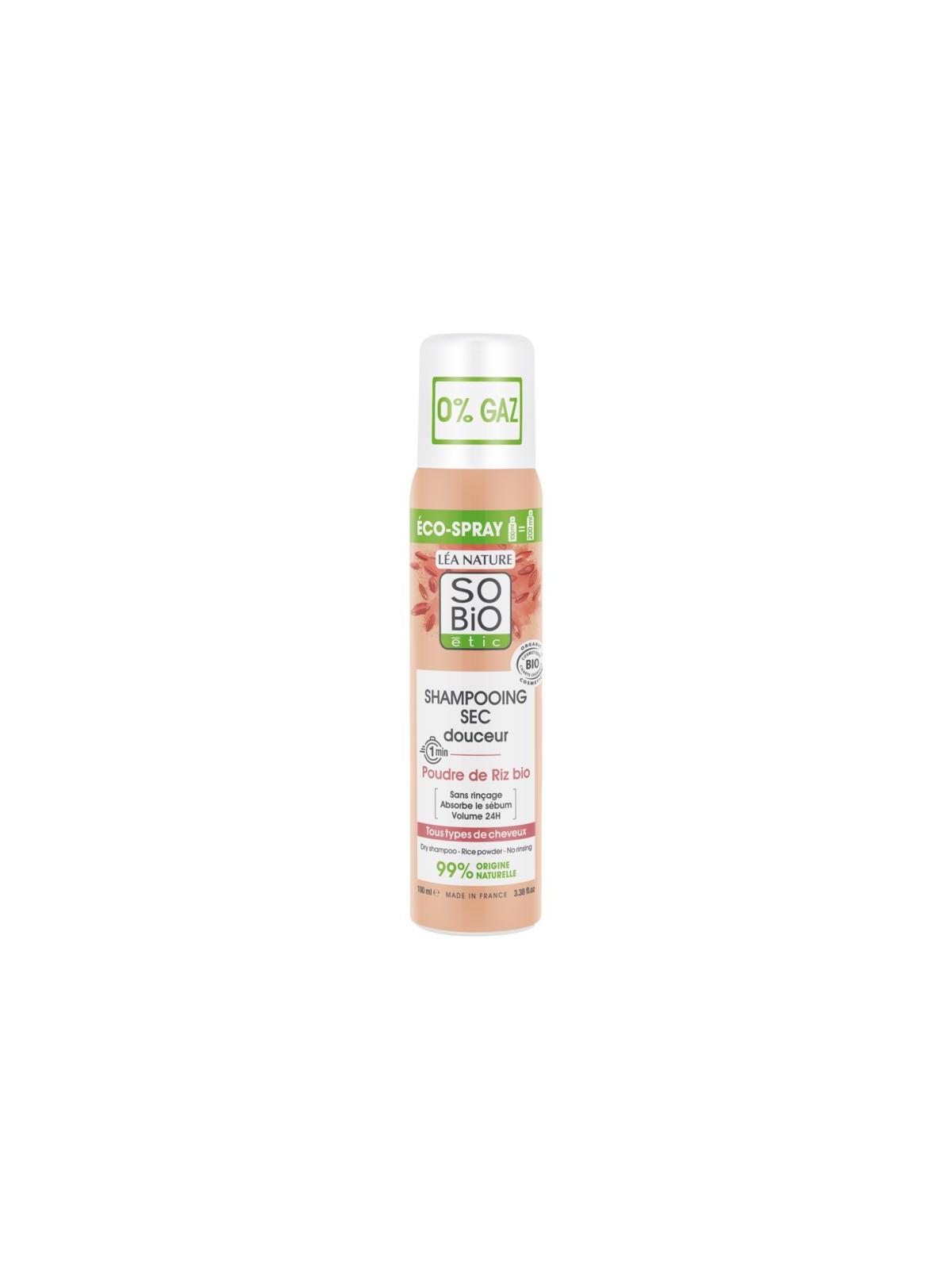 So Bio Etic Softening dry shampoo rice power