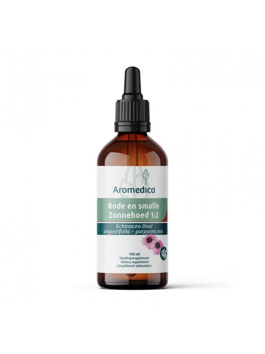 Aromedica Rode en smalle zonnehoed 1:2