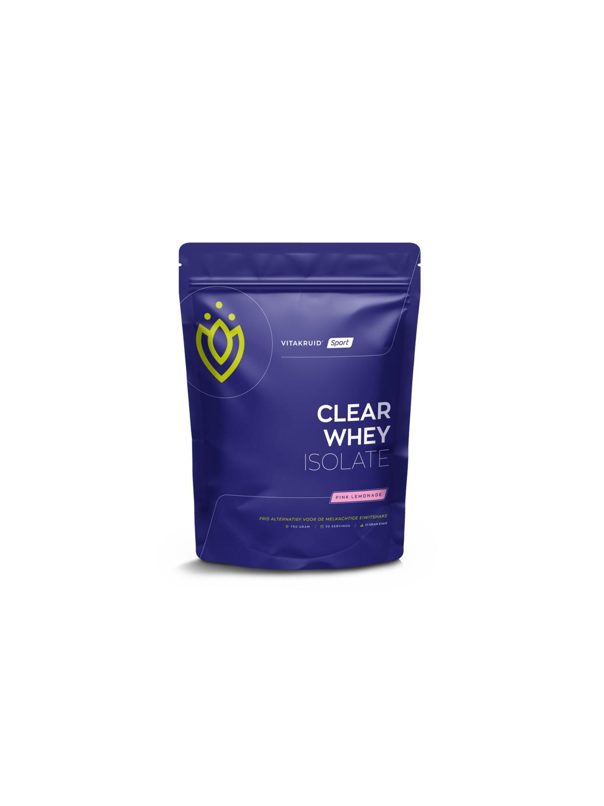 Vitakruid Clear whey isolate pink lemonade