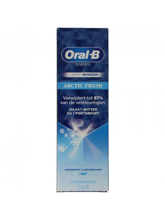 Oral B Tandpasta 3D white arctic fresh