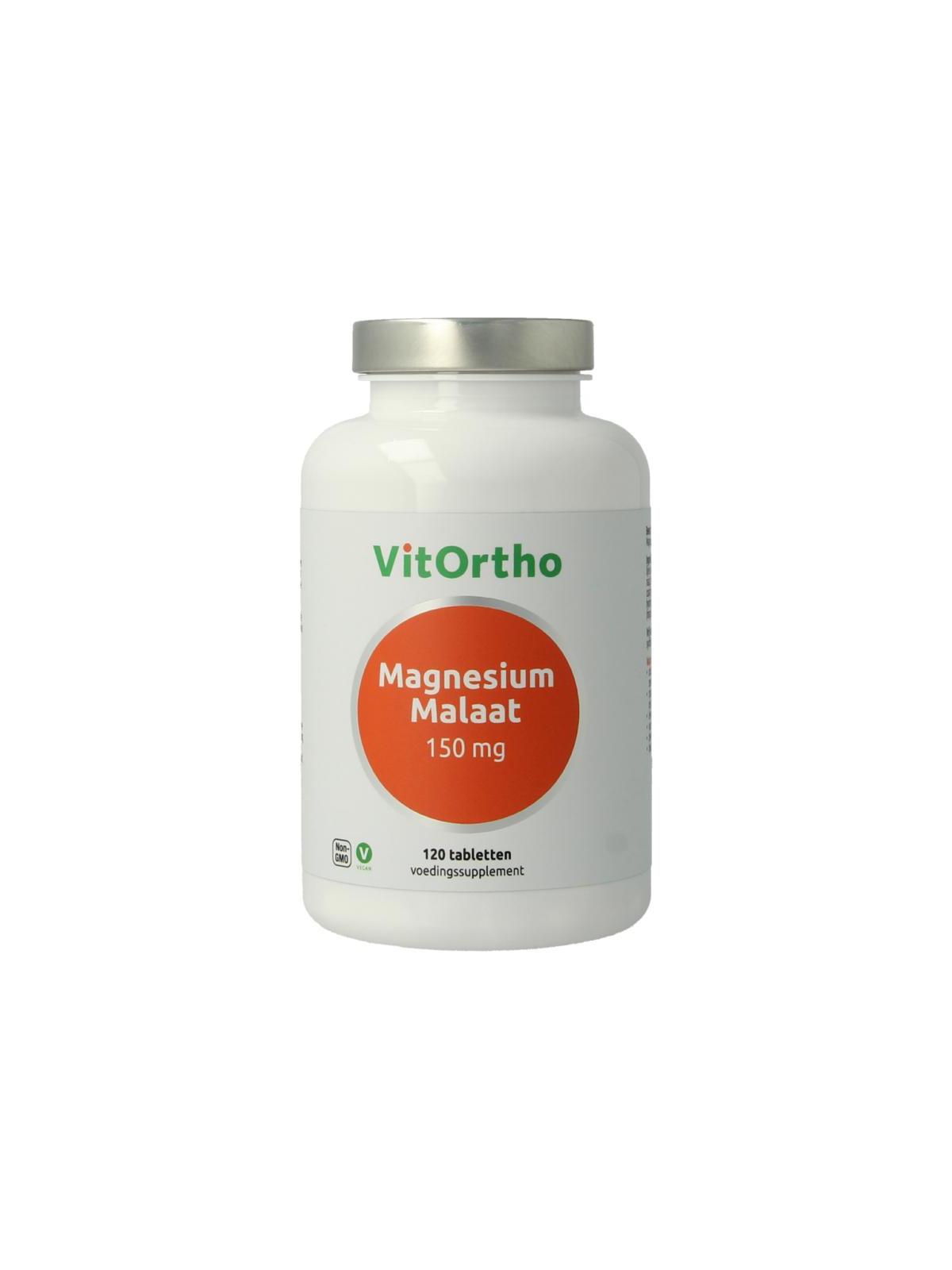 Vitortho magnesium malaat 150mg