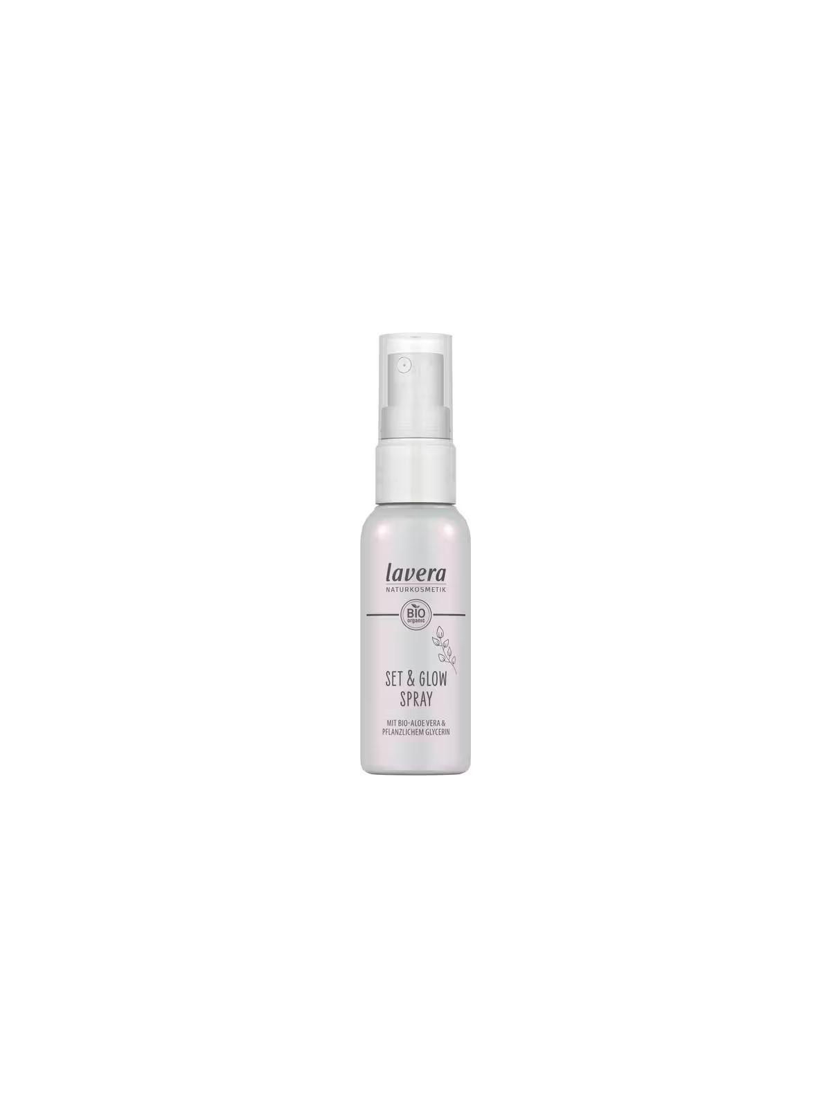 Lavera set and glow setting spray bio