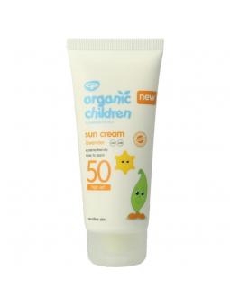 Green People org childr spf50 sun cr lavend