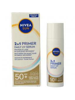 Nivea Sun uv primer serum face