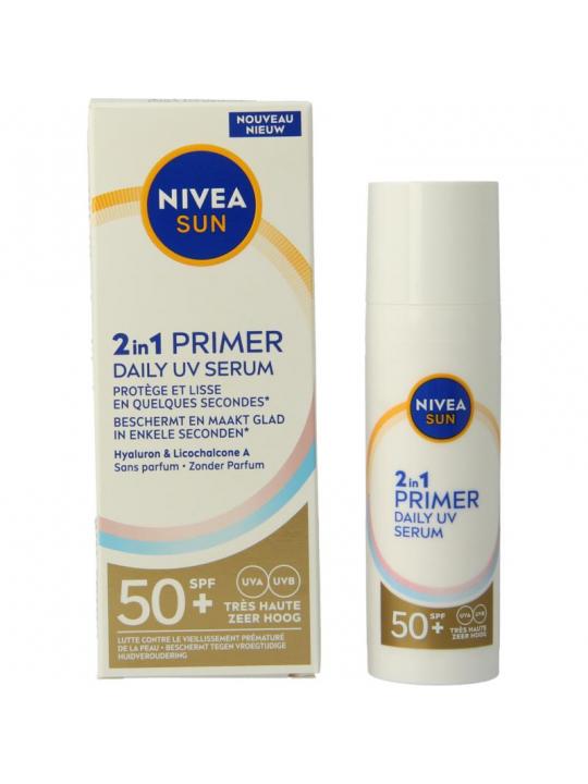 Nivea Sun uv primer serum face