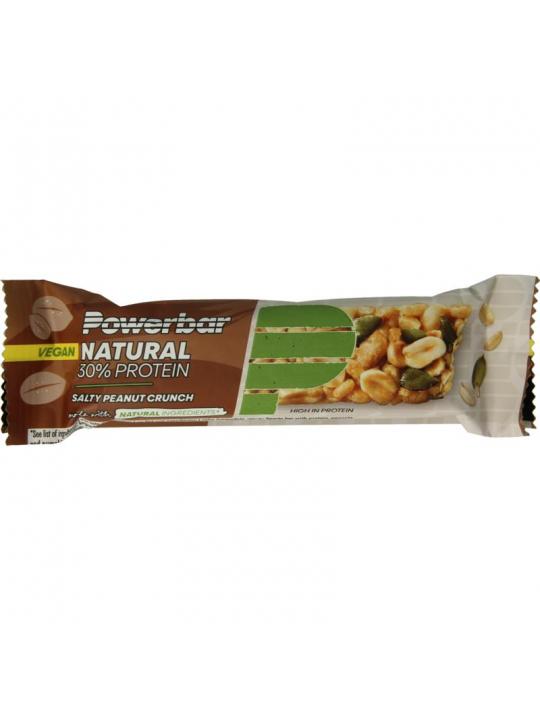 Powerbar nat 30% prot sal peanut crunch