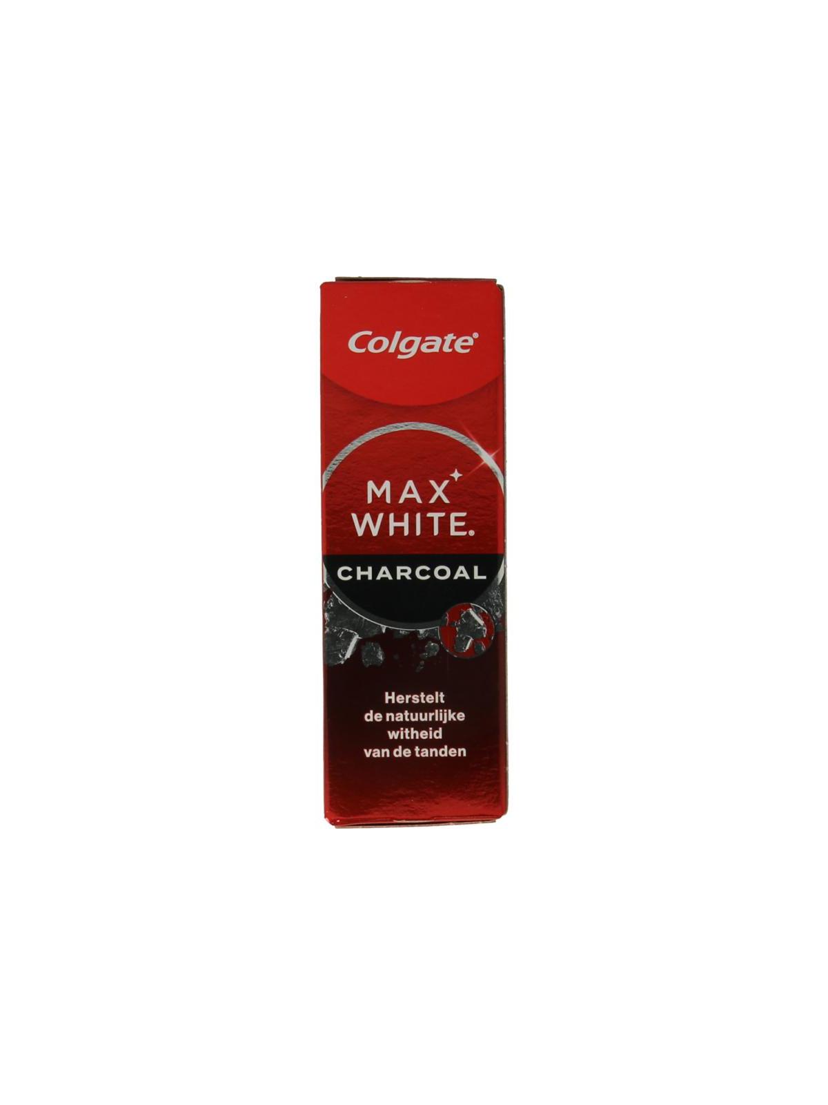 Colgate tandpasta max white charcoal