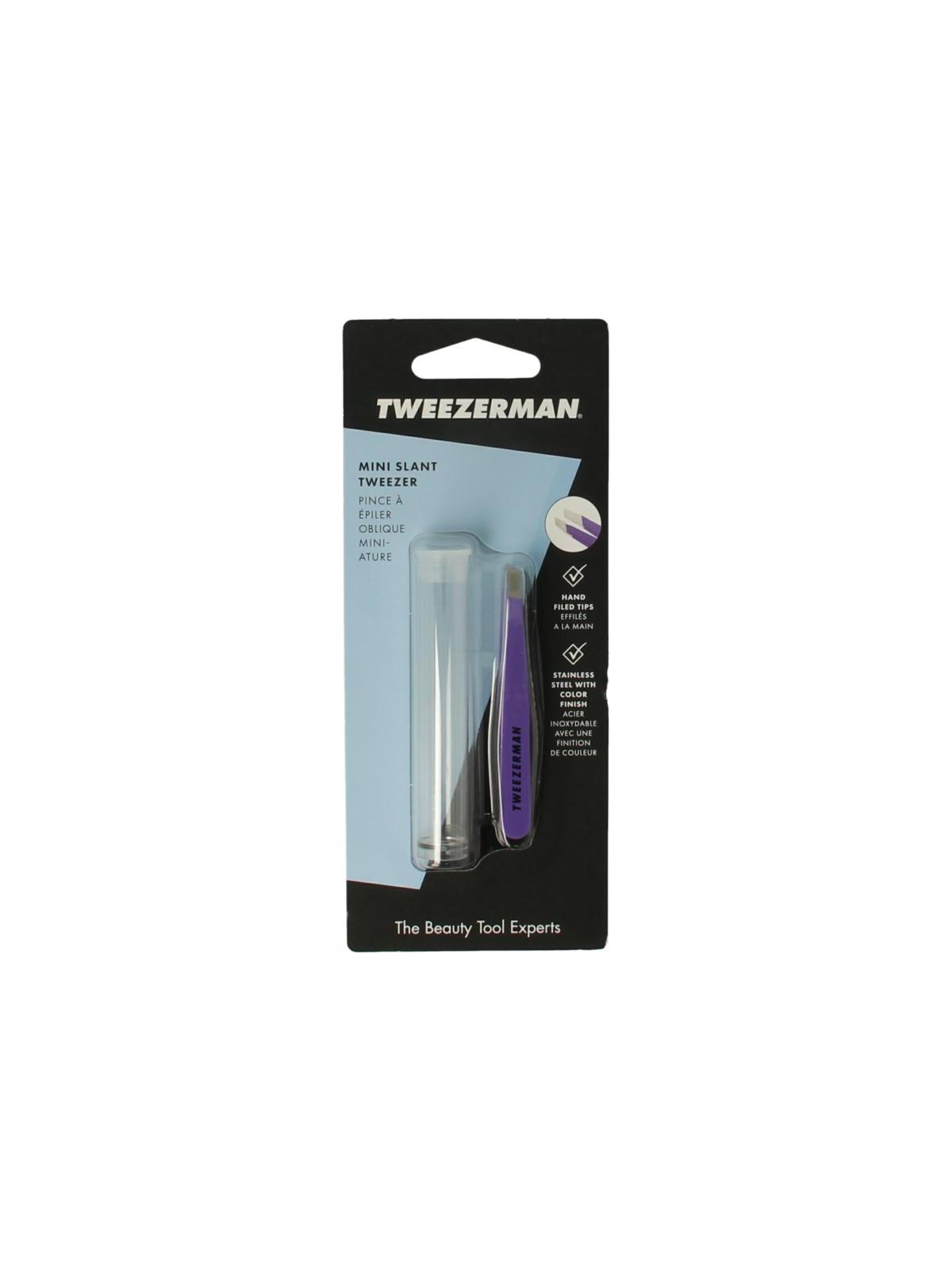 Tweezerman Mini slant tweezer blooming lilac