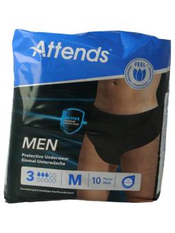Attends Men discreet underwear zwart maat M
