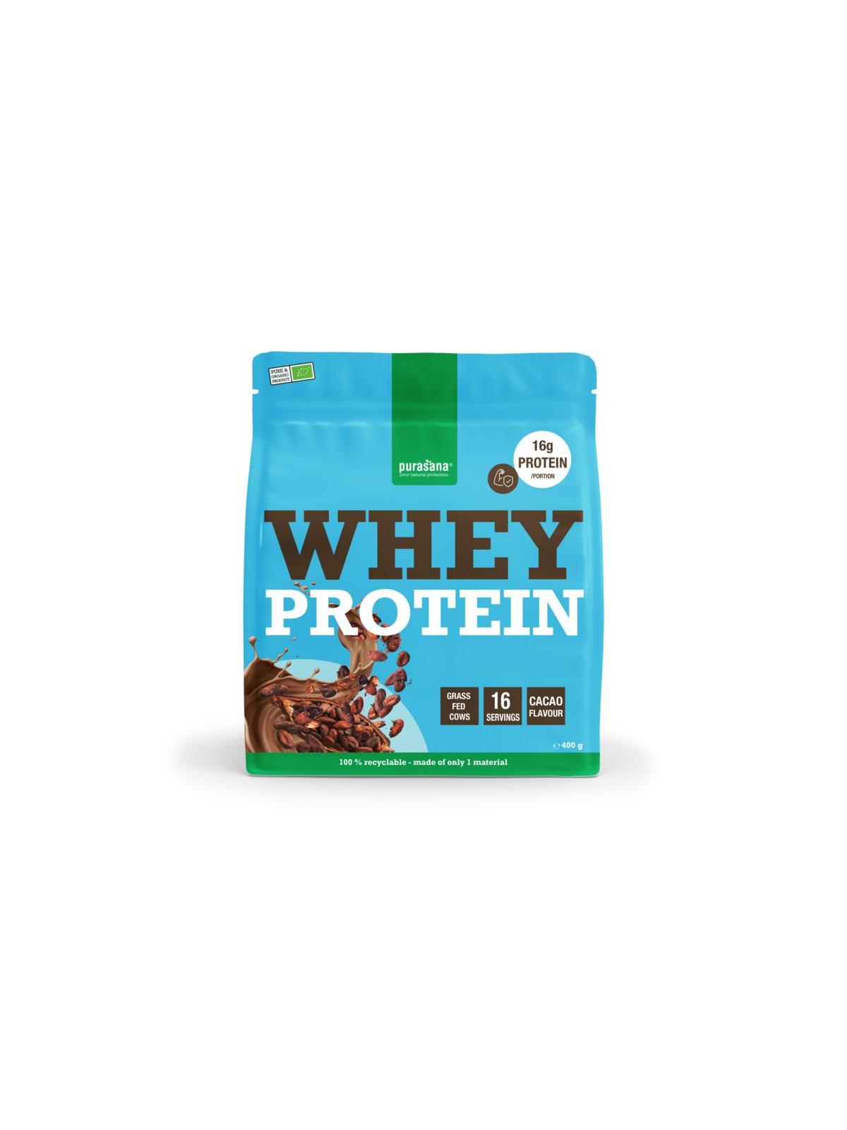 Purasana whey proteine cacao bio