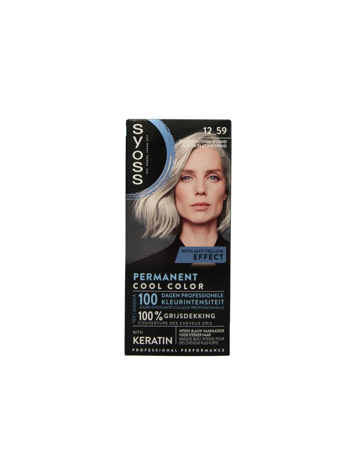 Syoss Colors 12-59 platina cool blonds