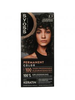 Syoss Color baseline 2-1 zwart bruin