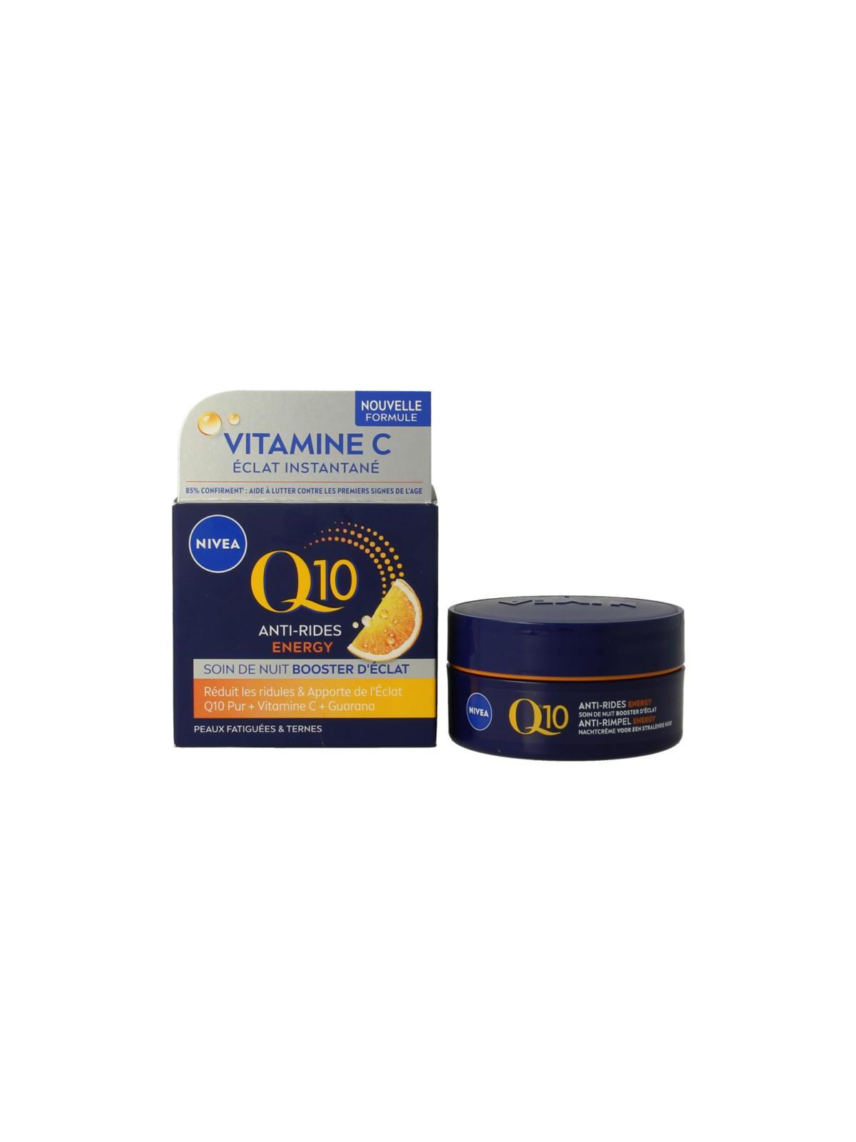 Nivea Q10 energy nachtcreme anti rimpel