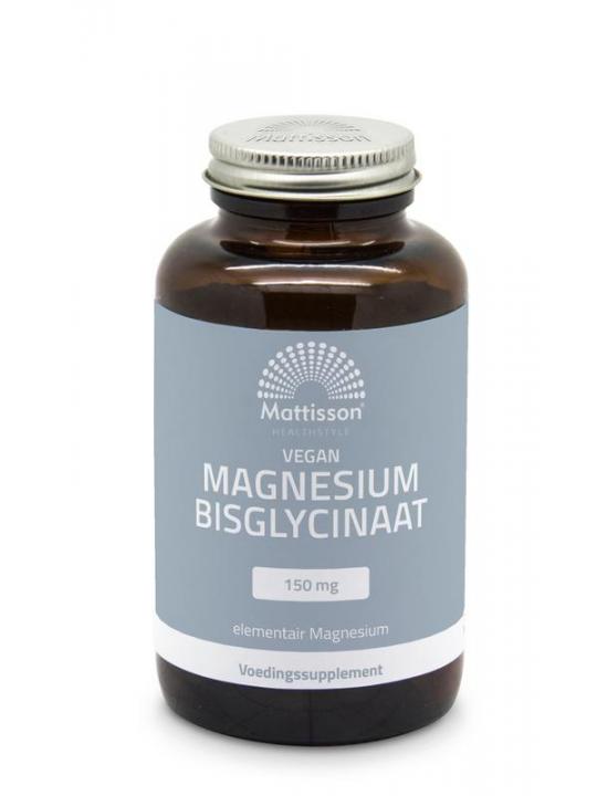 Mattisson vegan magn bislgycinaat 150mg