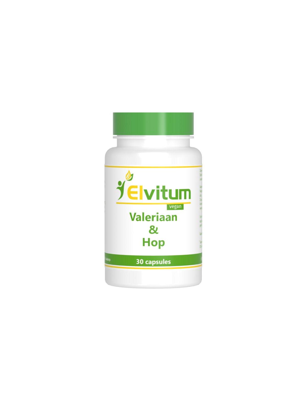 Elvitum valeriaan en hop extract