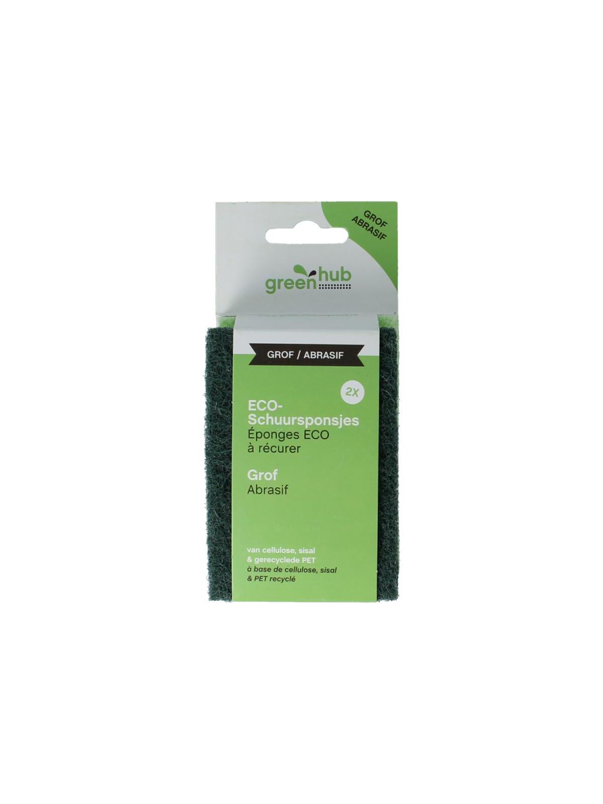 Greenhub Schuursponsjes grof eco