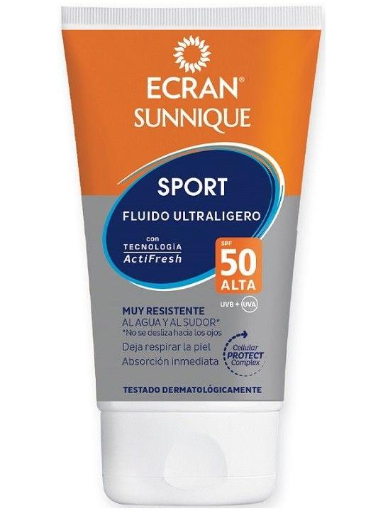 Sunnique sport facial cream SPF50