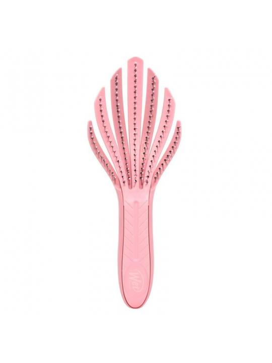 Wetbrush Go green curl detangler pink