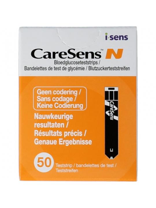 Caresens Caresens n glucose teststrips
