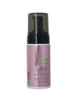 Teaology tea glow exfol cleans foam