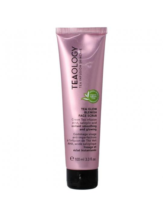 Teaology Tea glow blemish face scrub
