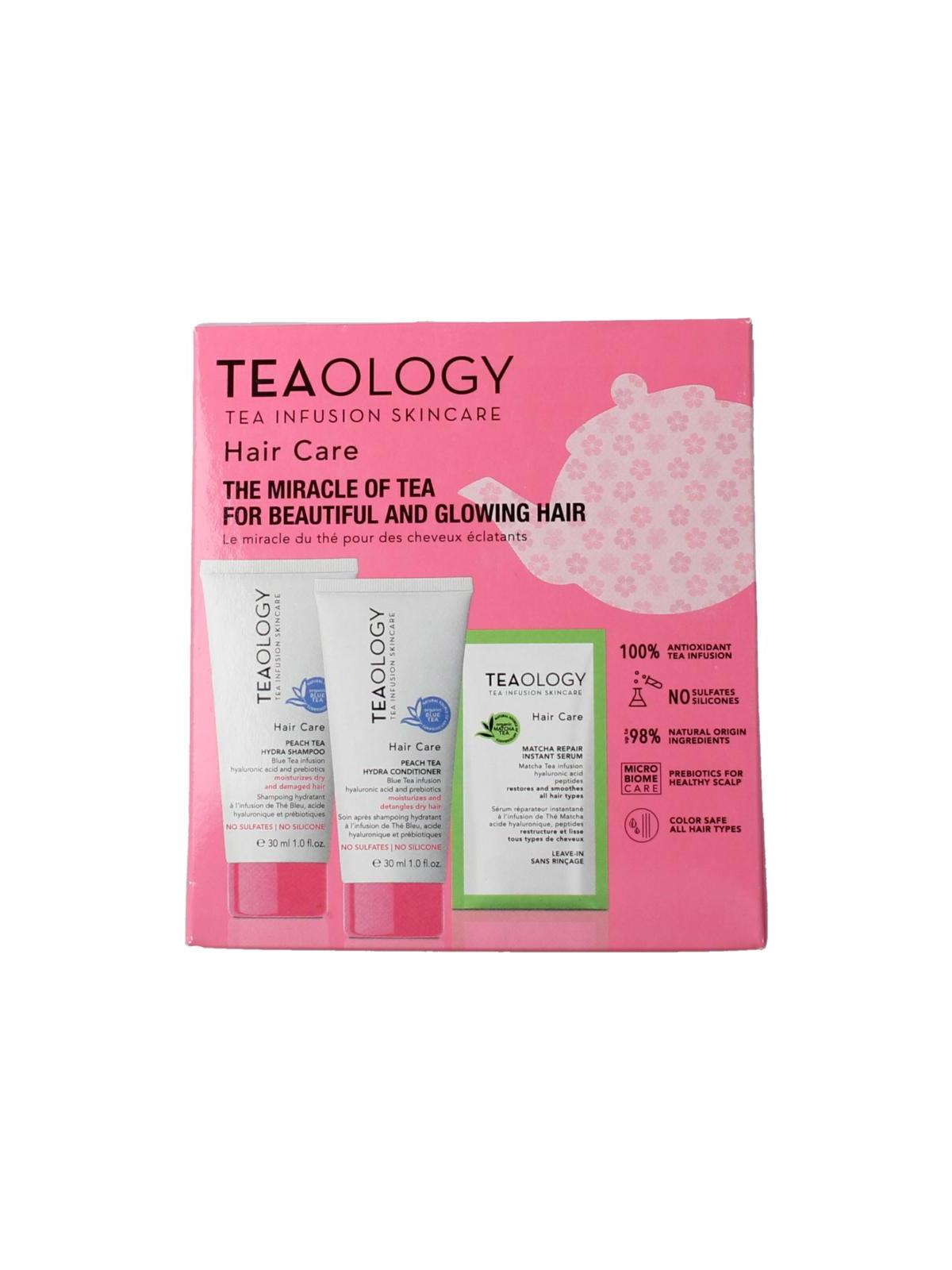 Teaology Peach tea hair kit