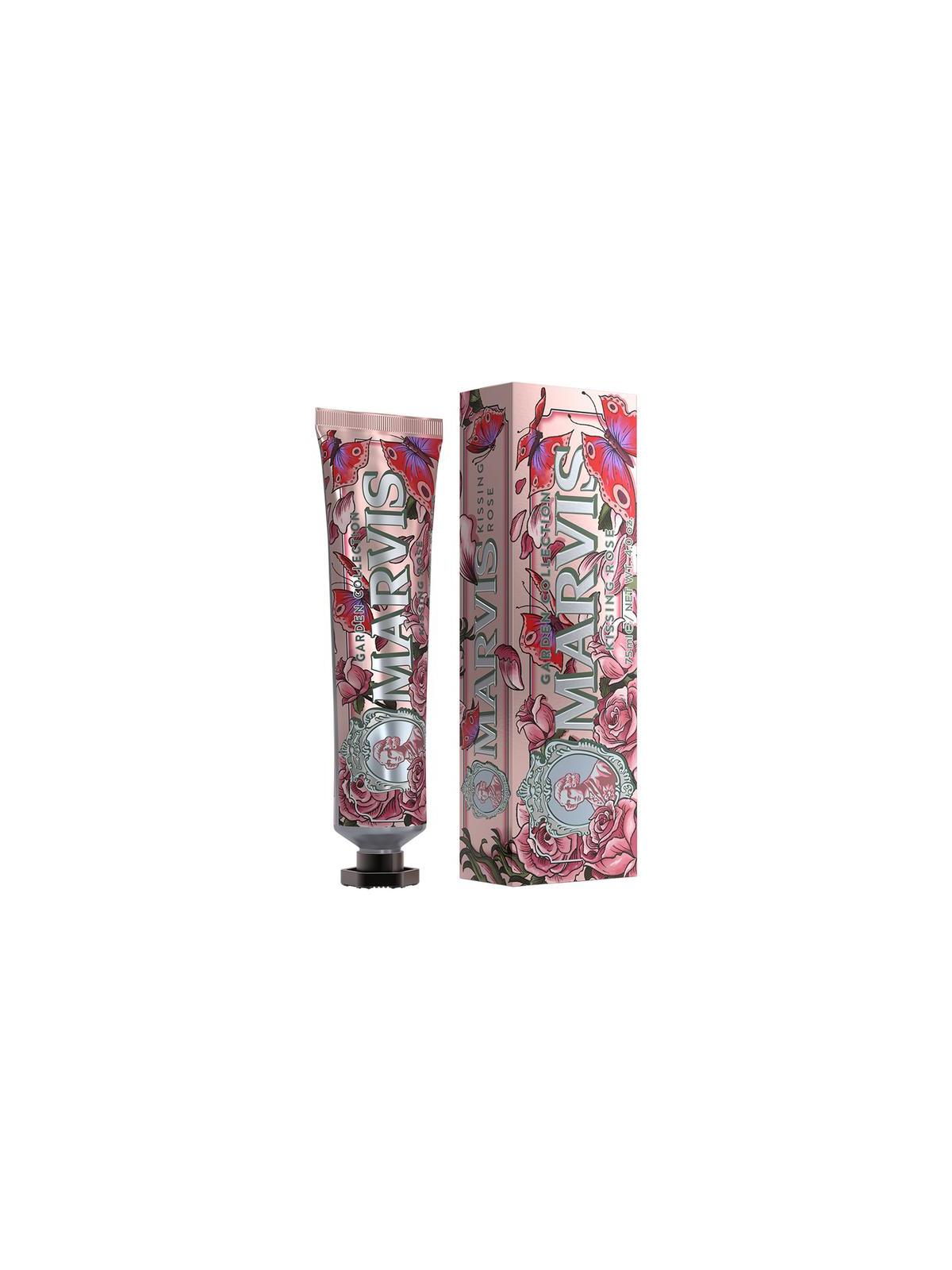 Toothpaste kissing rose