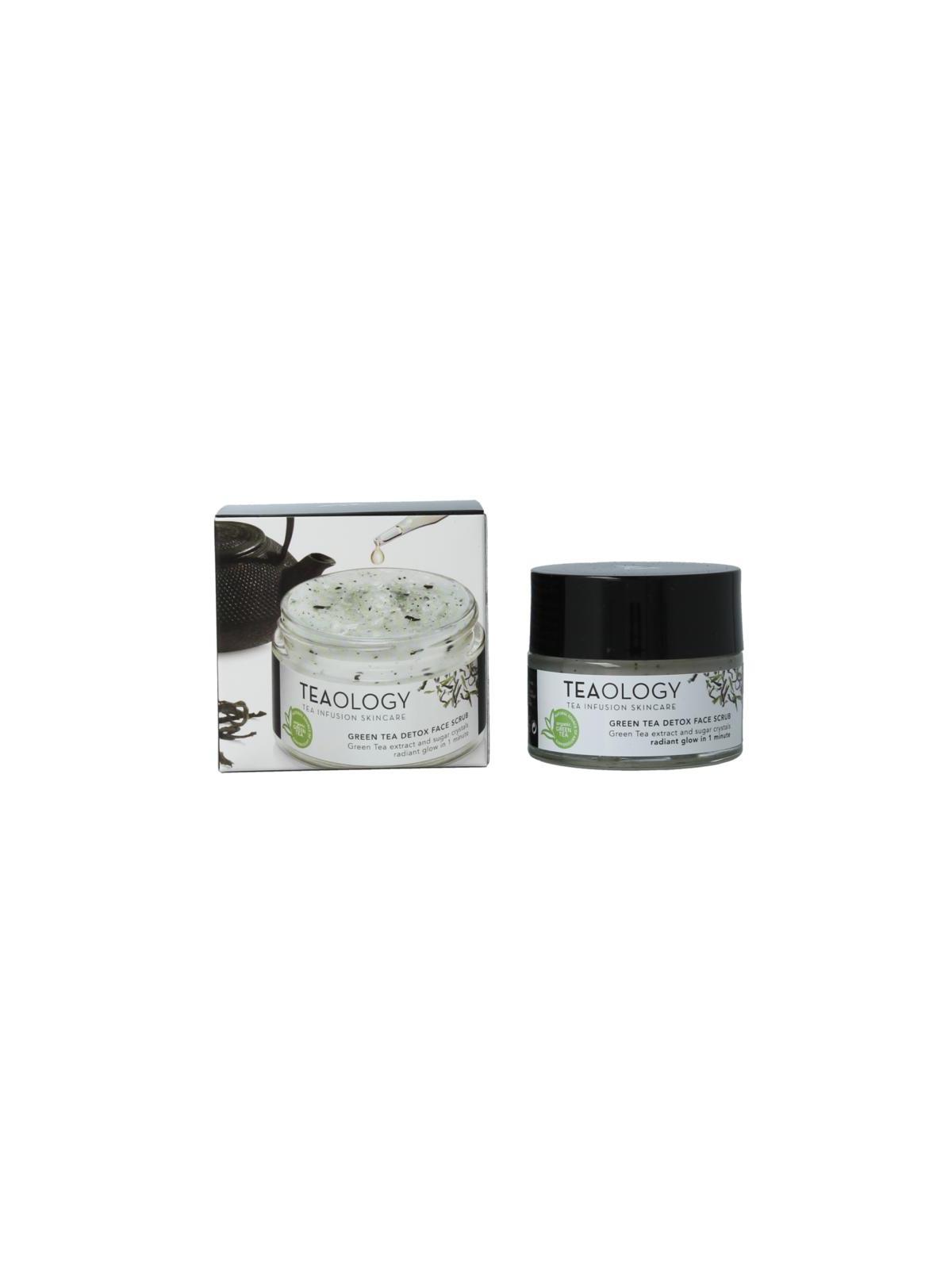 Teaology Green tea detox face scrub