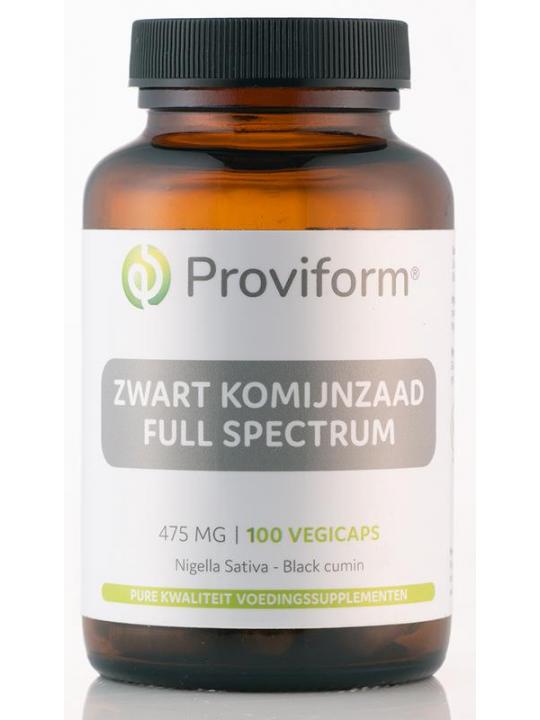 Proviform zwart komijnzaad fs 475mg