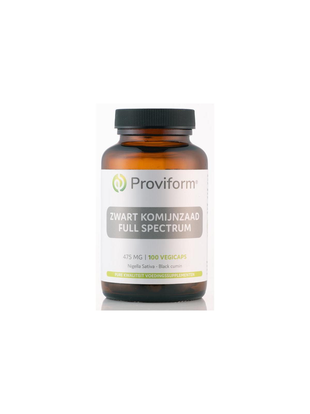 Proviform zwart komijnzaad fs 475mg