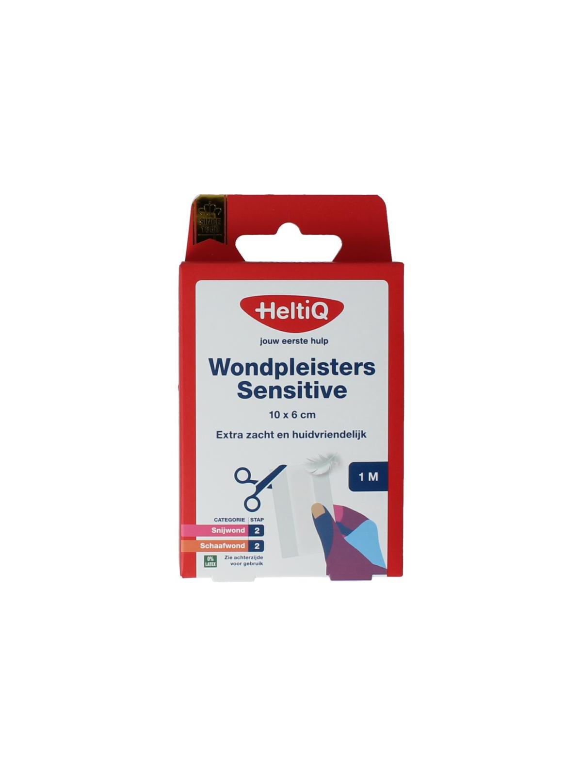 Heltiq wondpleister sens 10x6cm 1m