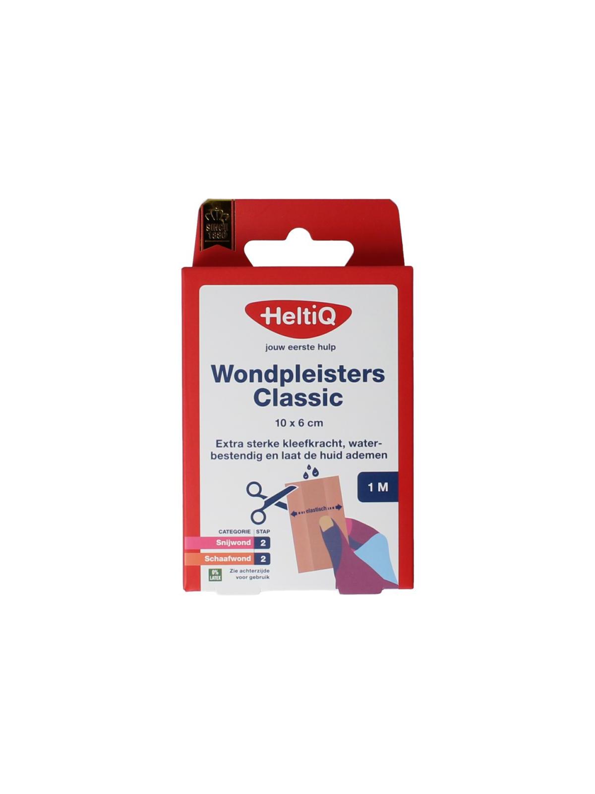 Heltiq wondpleister classic 10x6cm 1m