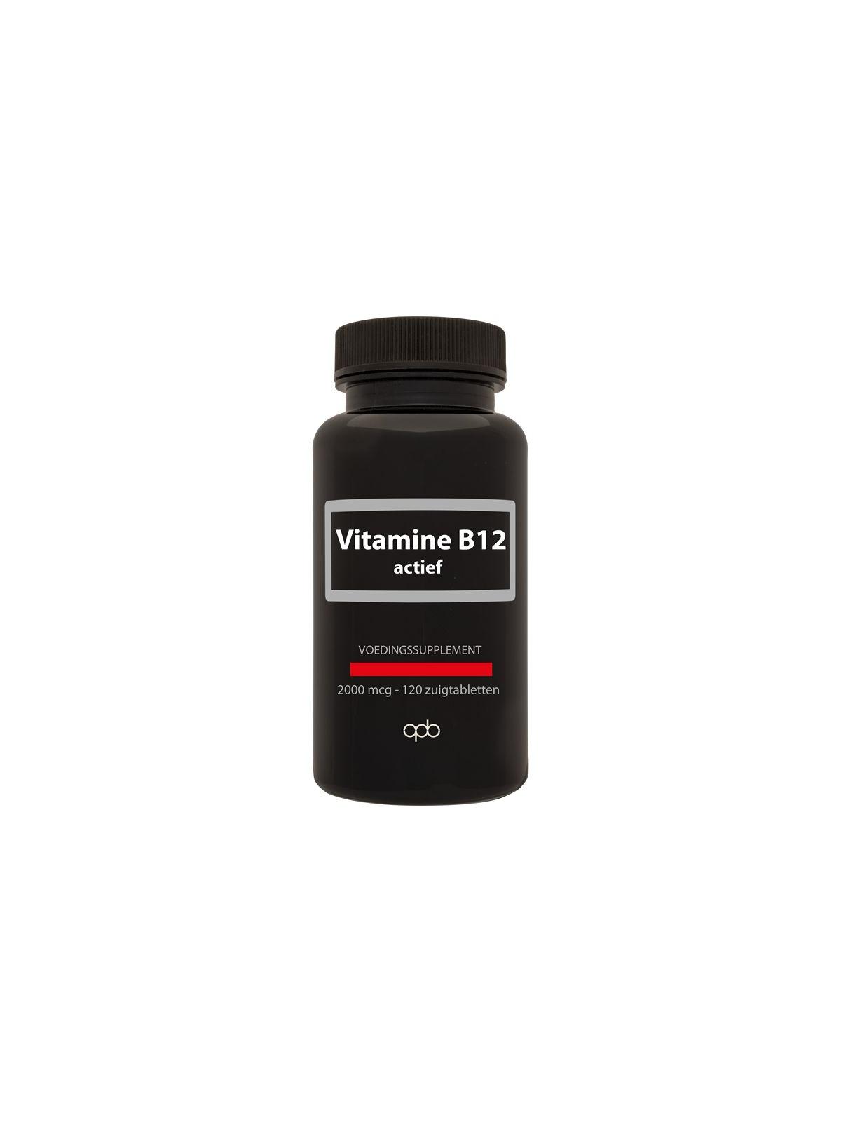 Apb Holland vit b 12 actief zuigt 2000mcg