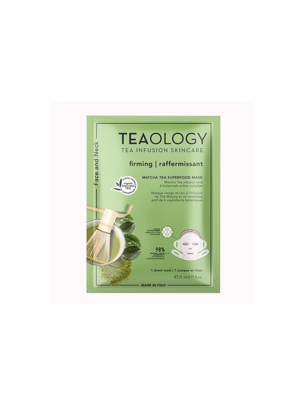 Teaology Matcha tea superfood mask