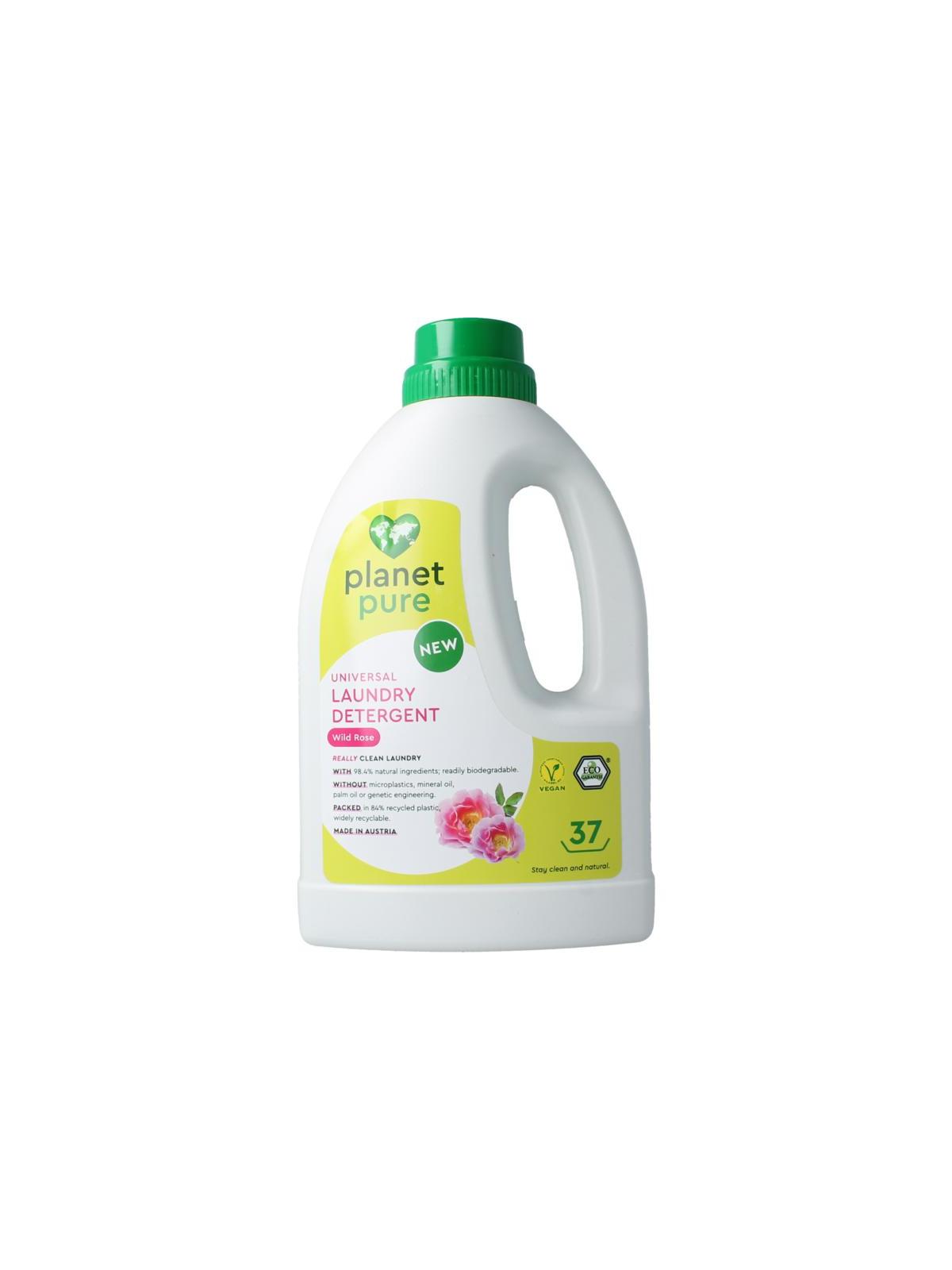 Planet Pure Wasmiddel vloeibaar universeel wild rose