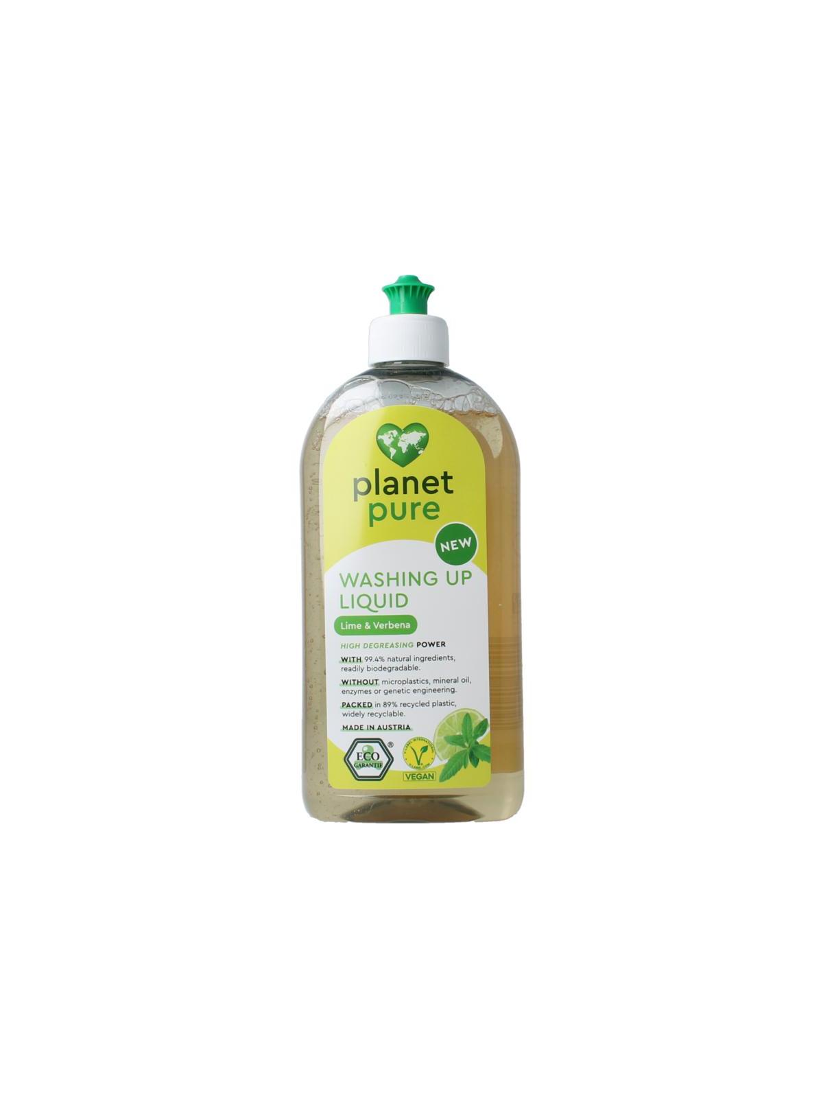 Planet Pure Afwasmiddel lime & verbena