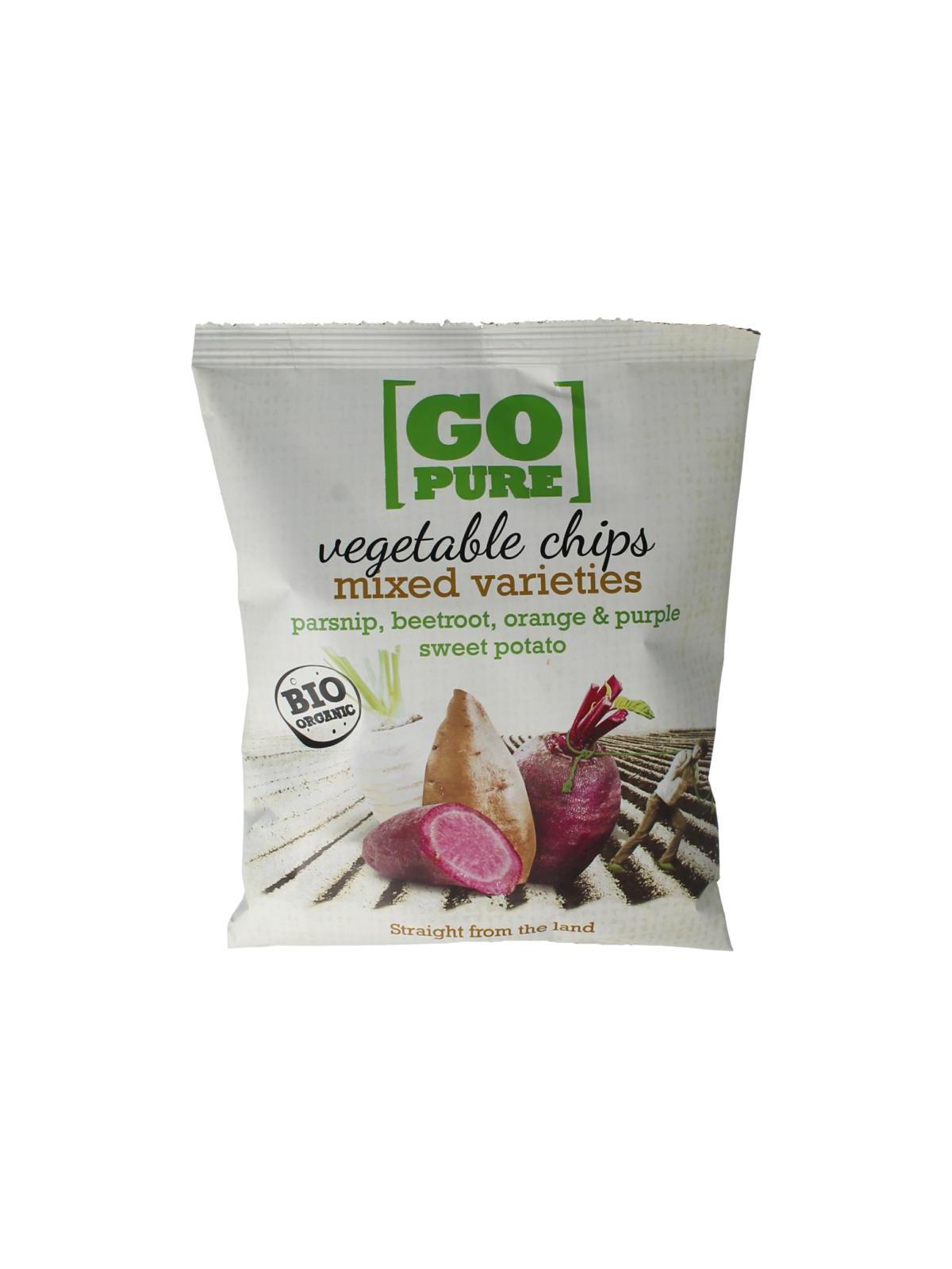 Go Pure chips groente Go Pure bio