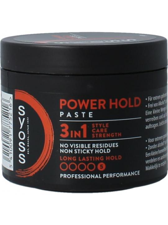 Syoss Men power hold styling paste extra sterk