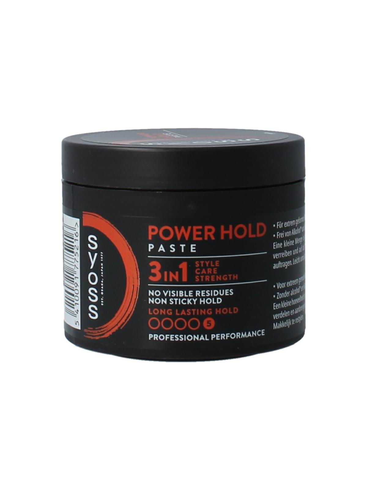 Syoss Men power hold styling paste extra sterk