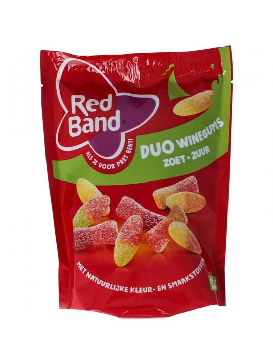 Red Band red b duo winegums zoet zuur