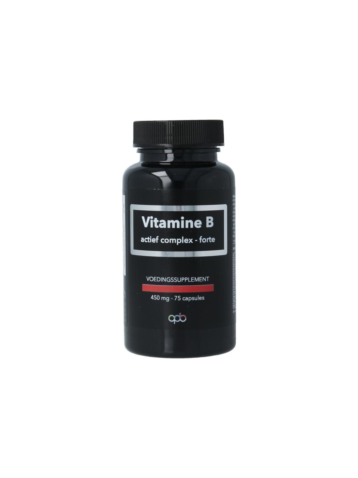 Apb Holland vit b compl act forte 450mg