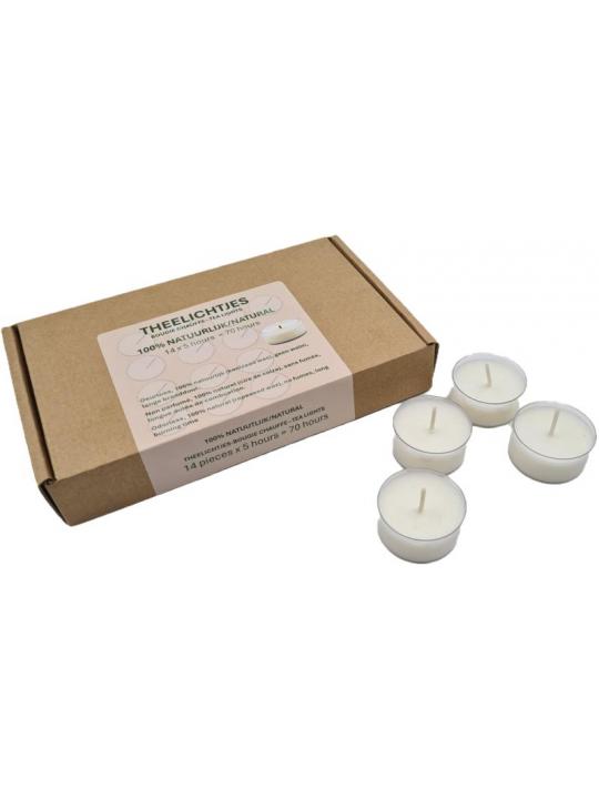 Soylites Natural theelichtjes 14 stukes
