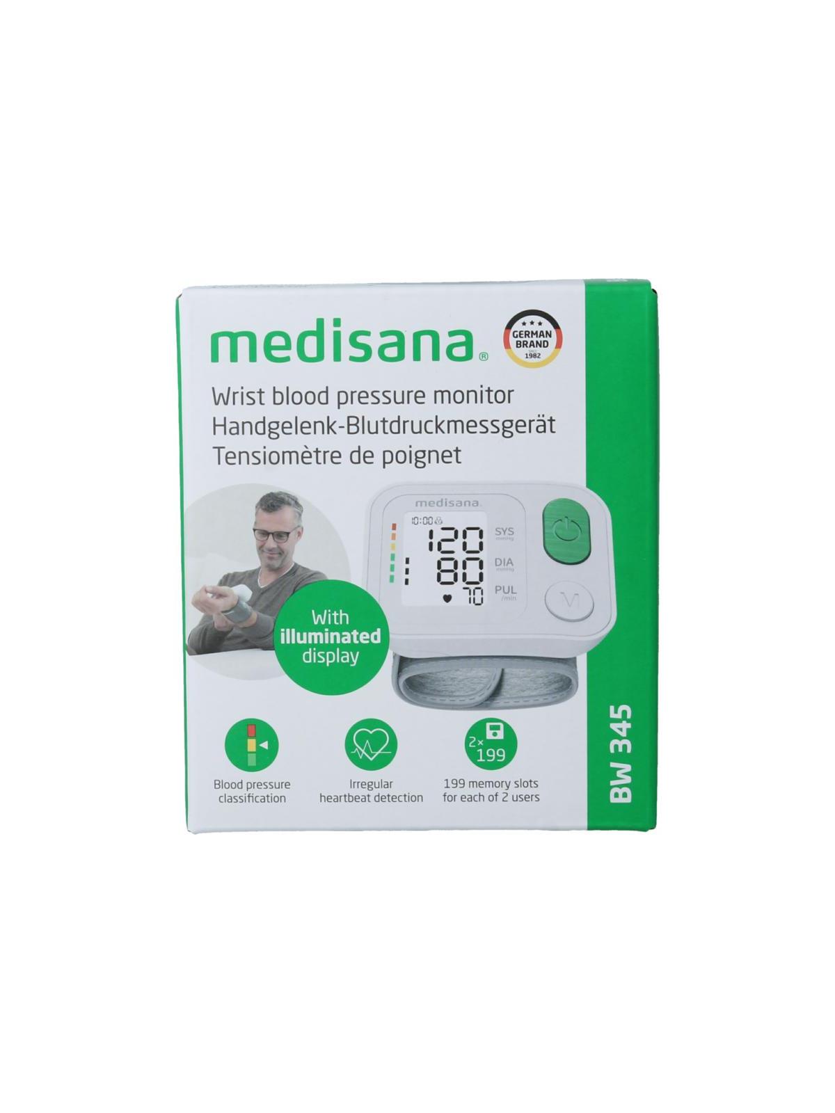 Medisana polsbloeddrukmeter bw 345