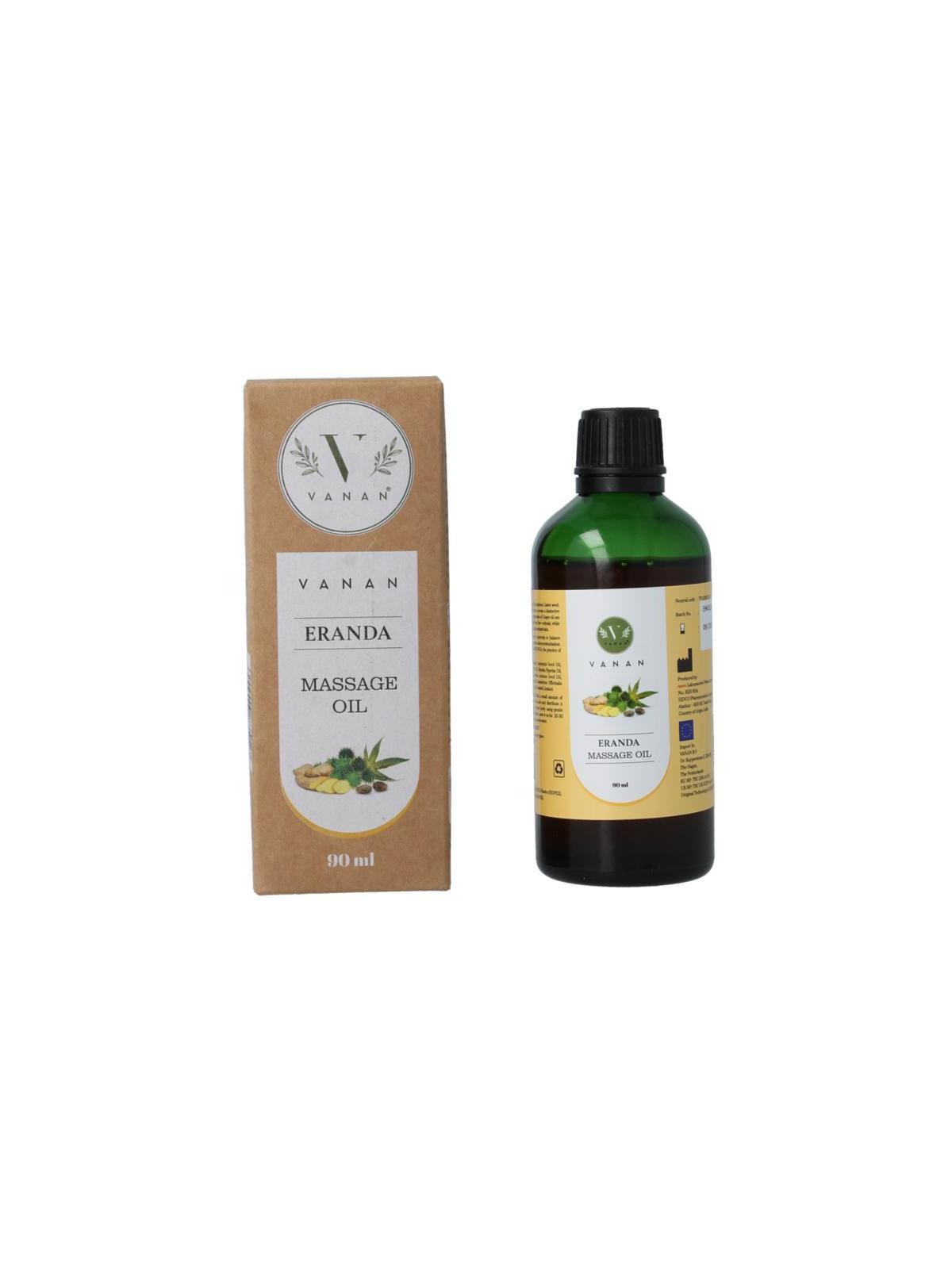 Vanan eranda massage oil