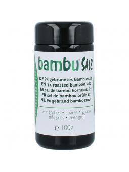 Bambu Salz bamboezout zeer grof 9x gebran