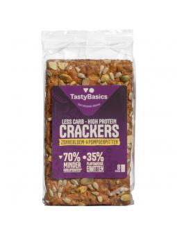 Less carb-high protein crackers zonnebl/pompoenpit