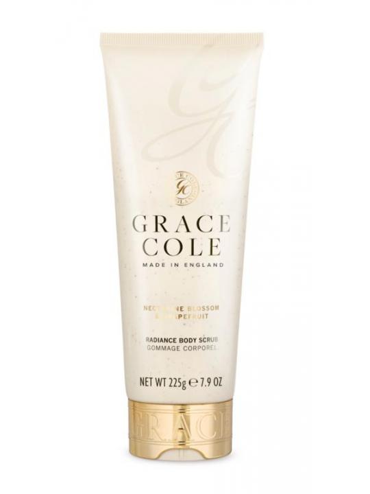 Nectarine blossom & grapefruit body scrub