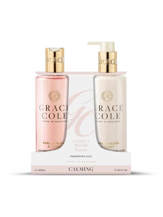 Vanilla blush & peony bodycare duo
